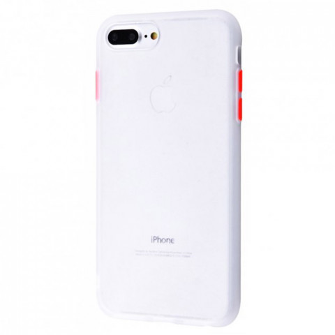 Чехол Shadow Matte на iPhone 7 Plus White/Red